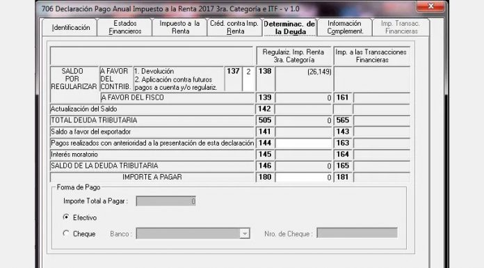 ¿Cuándo puedo utilizar el Saldo a Favor del Impuesto a la Renta?