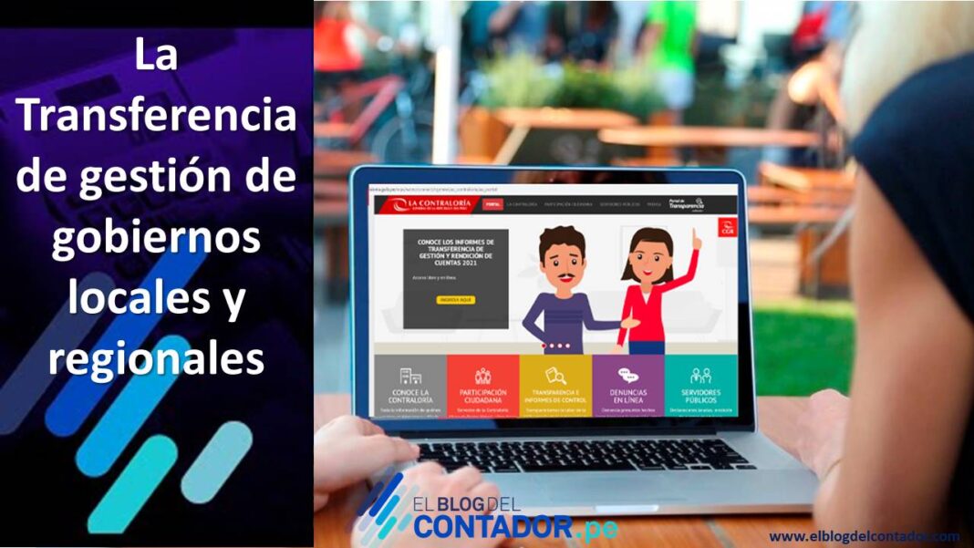La Transferencia de Gestión de los Gobiernos Locales y Regionales 2022 ...